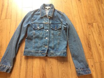 Honey punch denim jacket Women Sz xs