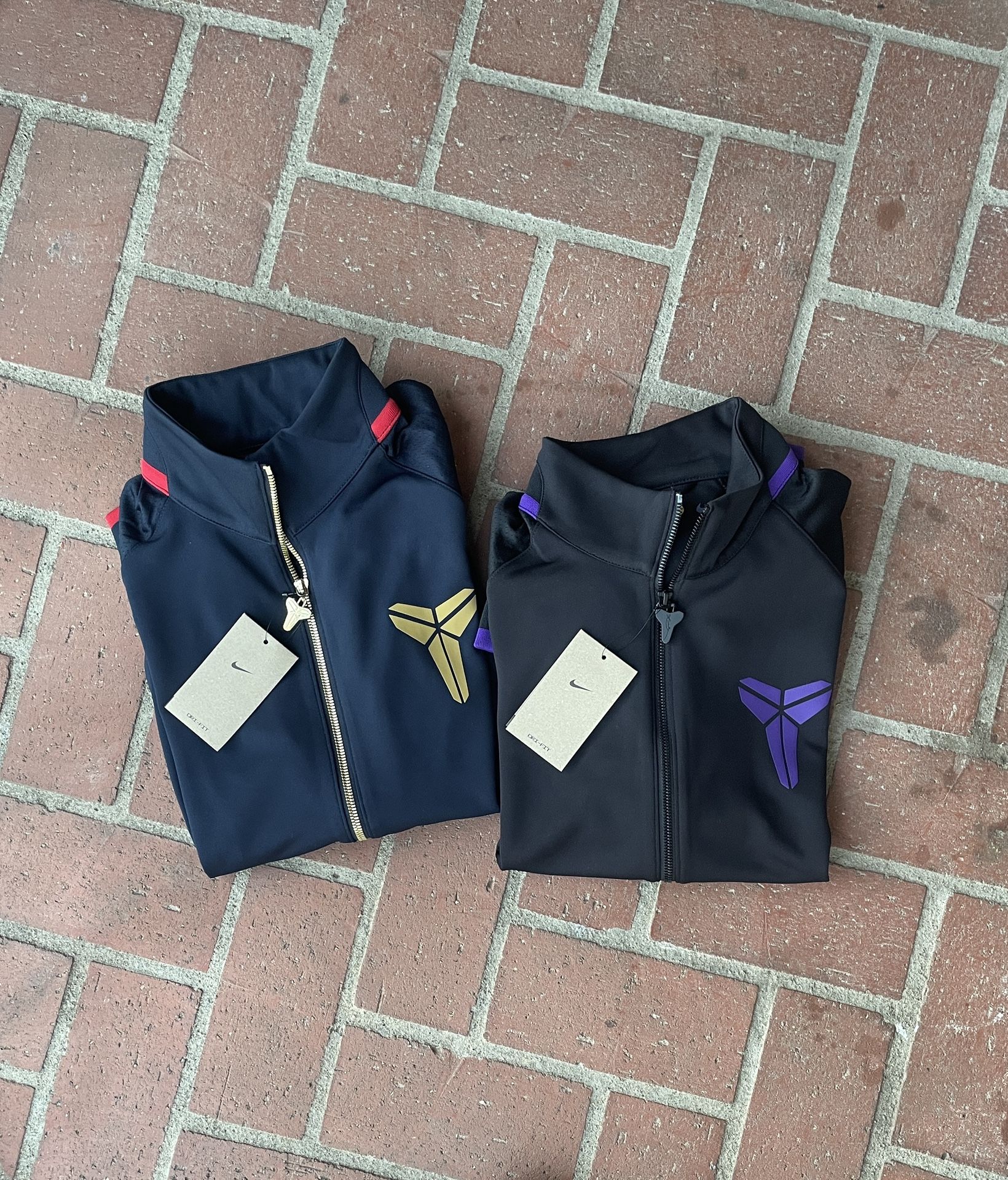 Two Nike Kobe Dri Fit Jacket Small