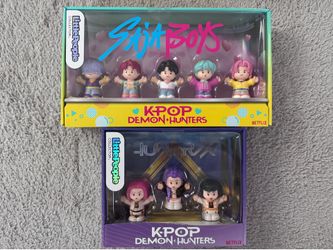 Little People KPop Demon Hunters & Saja Boys Soda Pop Bundle