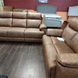New Comfortable Sofa And Loveseat Both