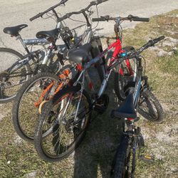 Bikes For Adults And Children 10 Dollars Each 