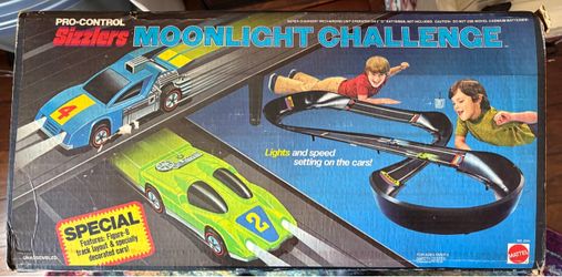 Vintage 1976 Mattel Sizzlers Pro-Control Day Night Challenge Race Track 2010