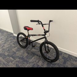 Stolen Brand Red And Black BMX Bike 