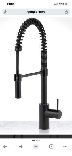 MISENO MIA 1.8 GPM Pull down Black Faucet