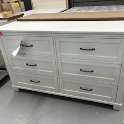 white dresser