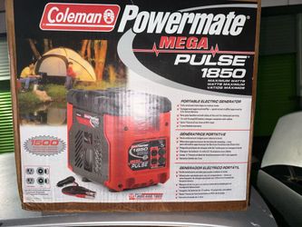FOR SALE: “COLEMAN POWERMATE” 1850W GENERATOR – BRAND NEW IN BOX – $350 OBO