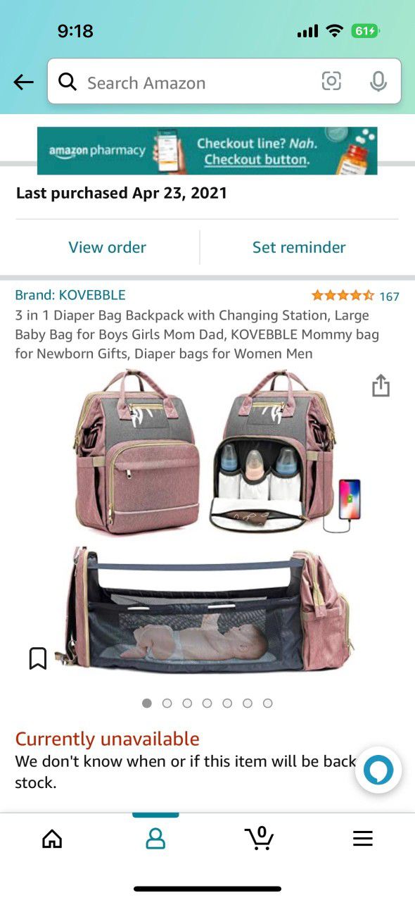 3-1 Diaper bag backpack