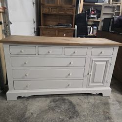 Refinished Dresser / Buffet off-white