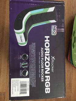 X Rocker Horizon RGB Audio Floor Rocker Retail $120 Plus Tax