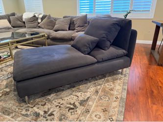 IKEA Söderhamn Chaise Lounge Couch – Dark Gray