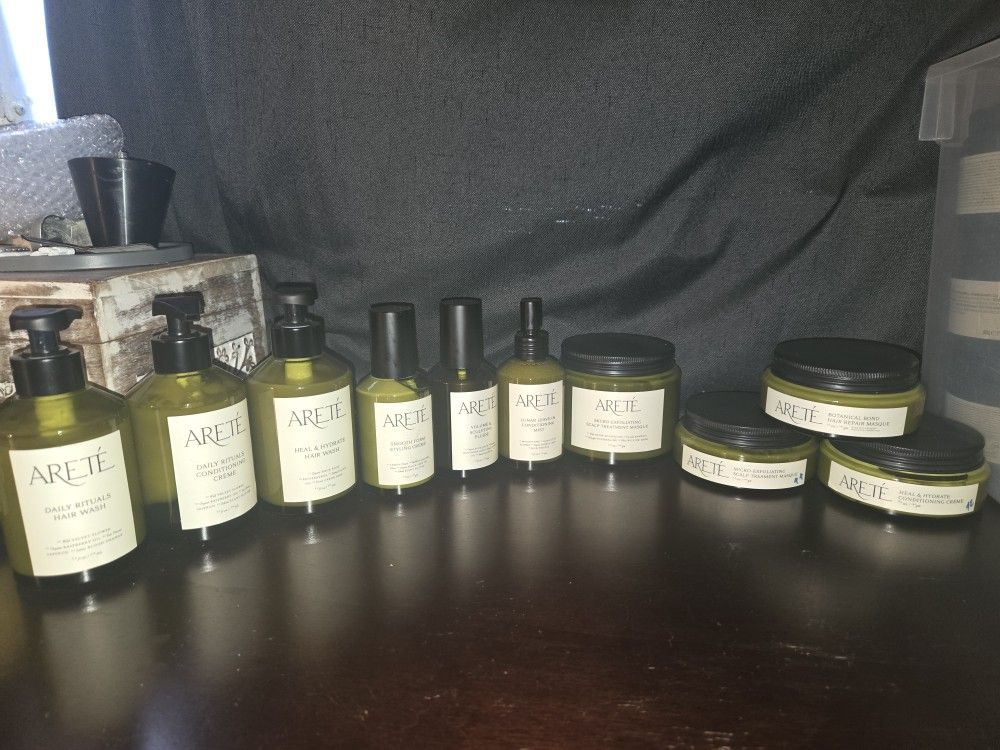 VARIOUS ARETE` HAIR PRODUCTS