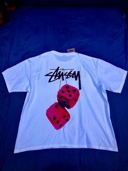 Stussy fuzzy dices t-shirt