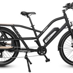 GOPOWERBIKE GOCARGO 750W 48V/10AH ALL TERRAIN FAT TIRE ELECTRIC BIKE 