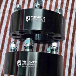 A Pair Of 2” 5x114.3 70.5 Bore Wheel Spacers 