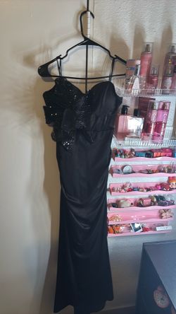 Black long dress