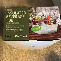 Insulated Beverage Tub