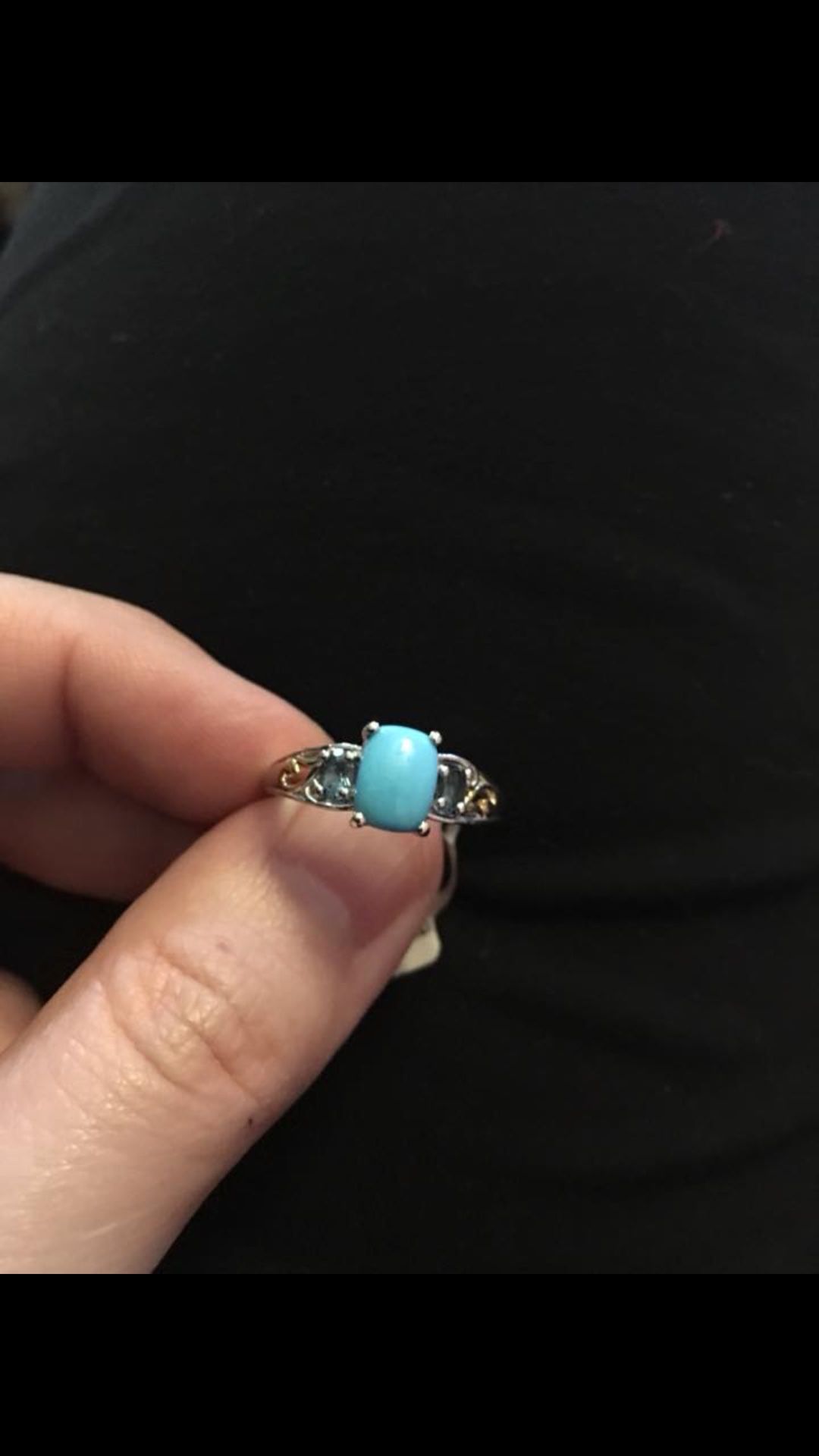 Turquoise ring - size 7