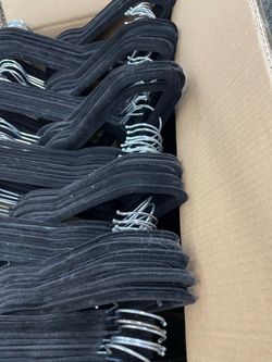 Black Velvet Clothes Hangers 1000pcs