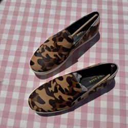Cole Haan GrandPro Spectator 2.0 Leopard Print Slip-On Sneakers Size 9