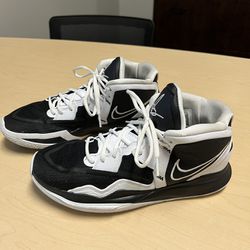 Nike Kyrie Infinity TB Black And White Basketball Shoes 