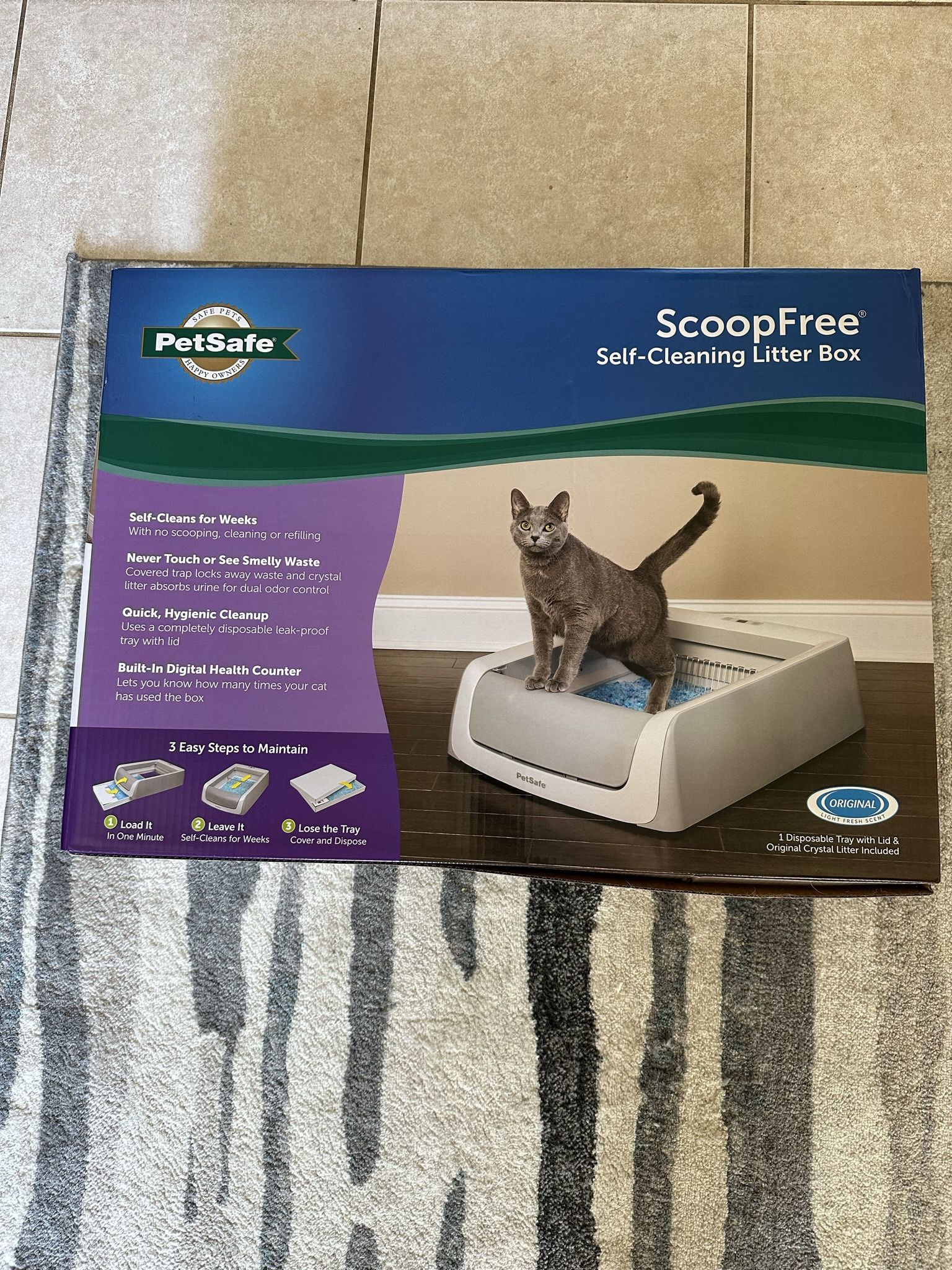 Self Cleaning Litter Box