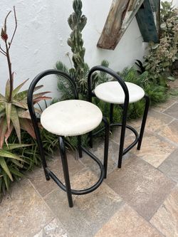 Pair Of Post Modern Stools