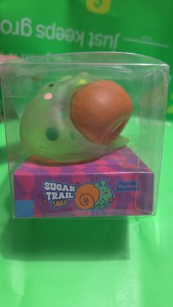 Sugar Trail Snail Squishy Squeeze Toy
