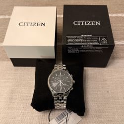 Citizen Men's Classic Corso Eco-Drive Watch, Chronograph, 12/24 Hour Time, Date, Sapphire Crystal