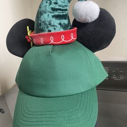 Disney Parks Santa Mickey Baseball Cap