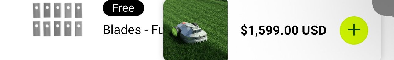 Electric Robotic Lawn Mower 