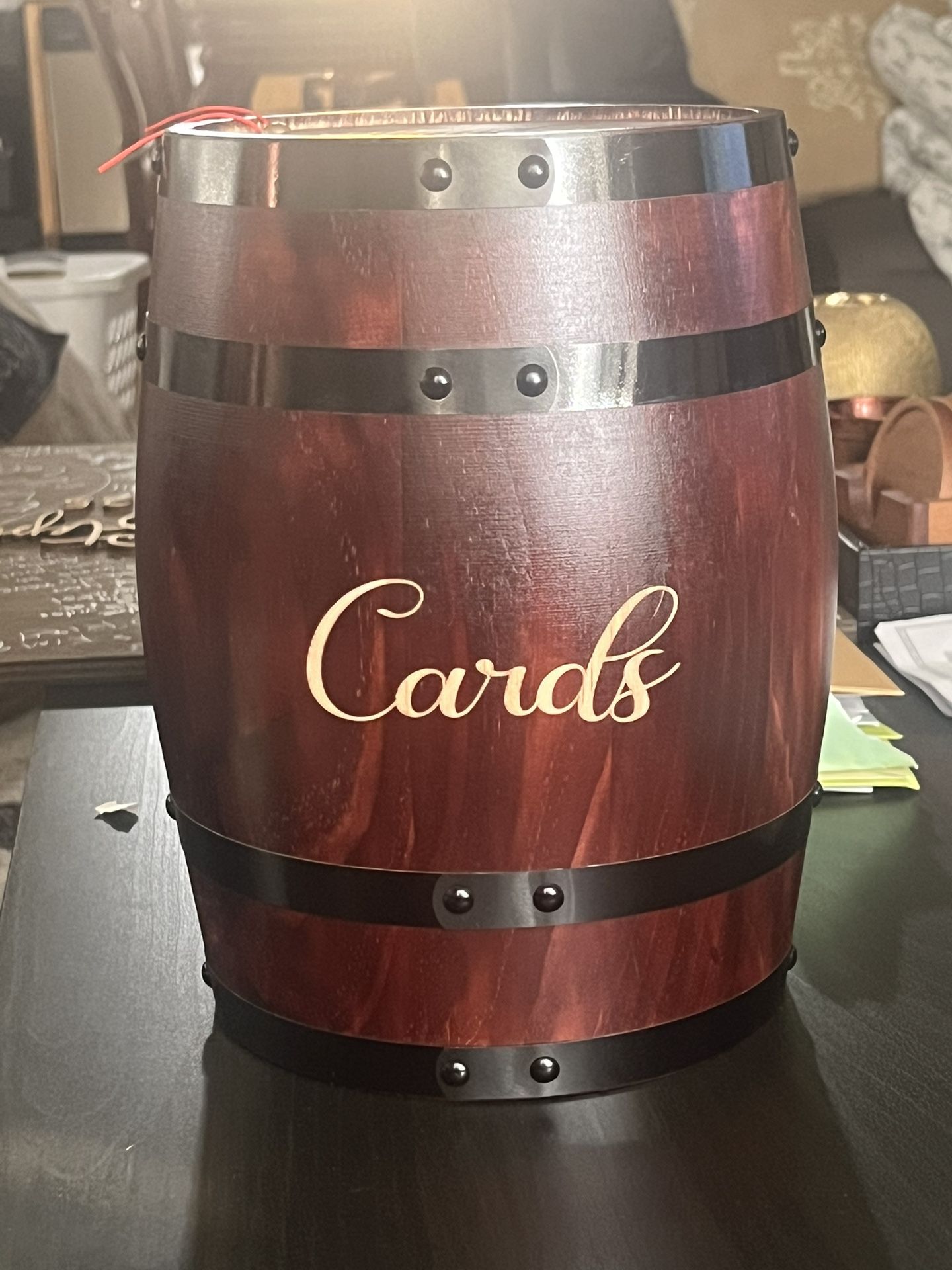 Gift Card Barrel/holder