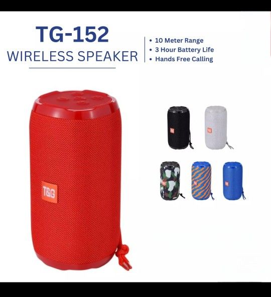 Portable Wireless Bluetooth Speaker
