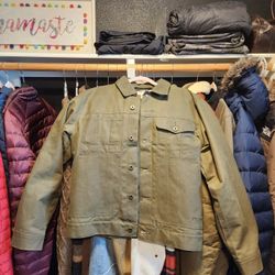 Filson Lined Tin Cloth CRUISER Medium Green 