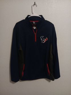 HOUSTON TEXANS QUARTER ZIP PULLOVER
