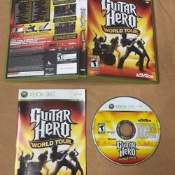 Guitar Hero World Tour (Microsoft, Xbox 360) CIB - Complete - TESTED