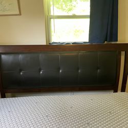 Bed Frame And Metal Frame ($300)