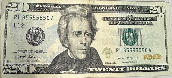 Six of kind fancy serial number.