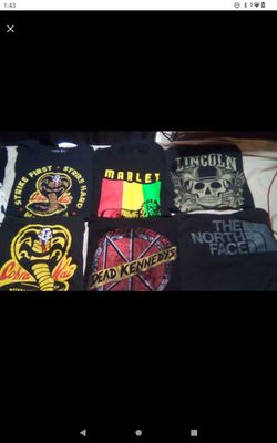 Size Large T-shirt Lot (34)(READ BEFORE MESSAGE)