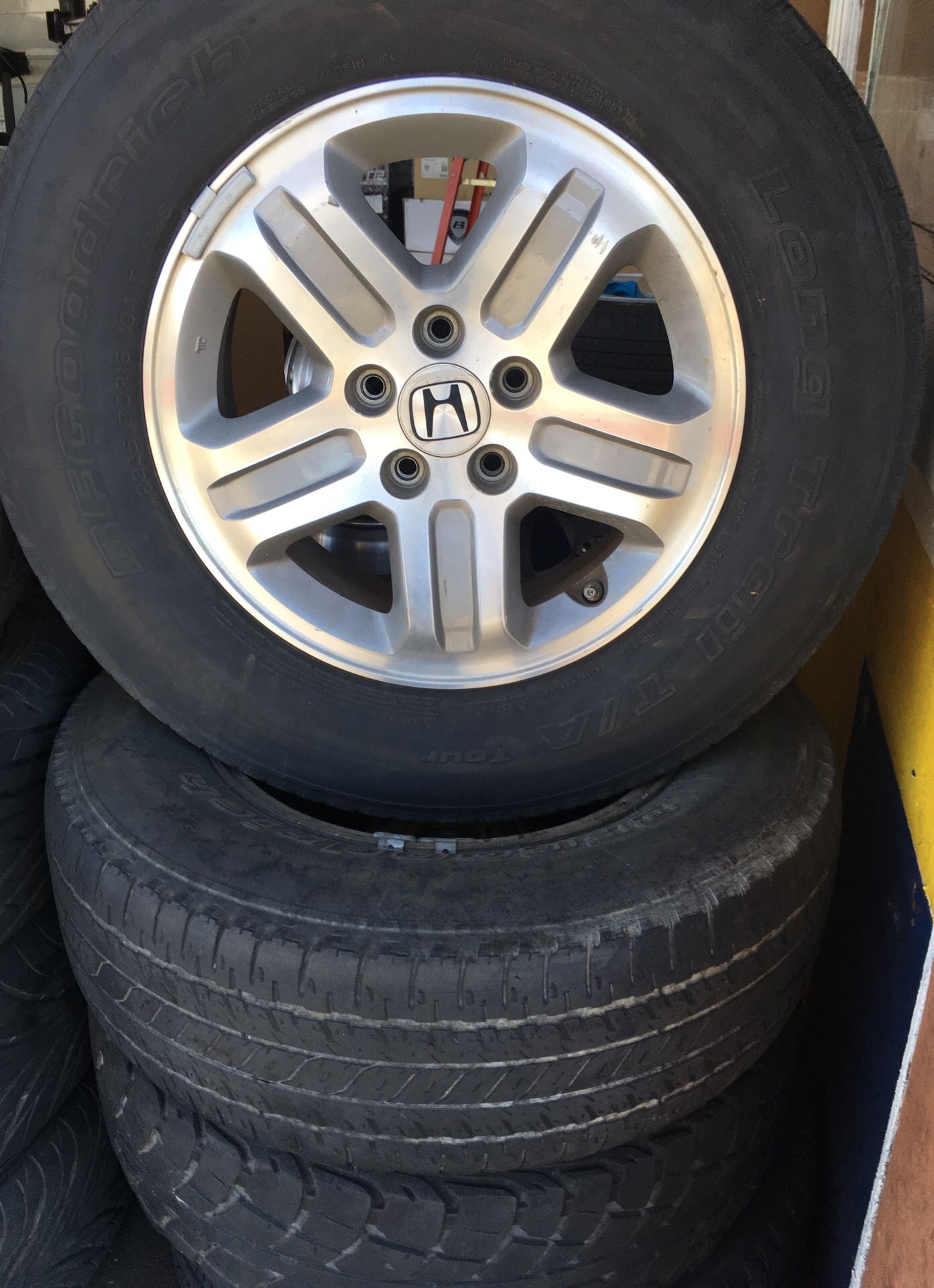 Honda stock OEM wheels