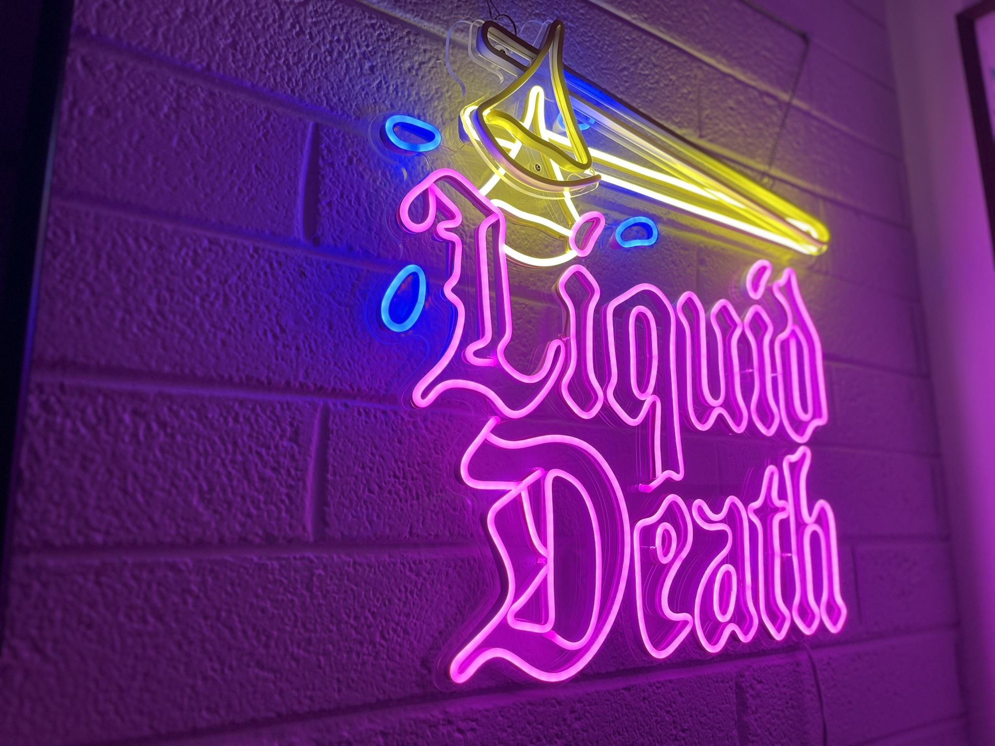 Liquid Death - Neon Sign