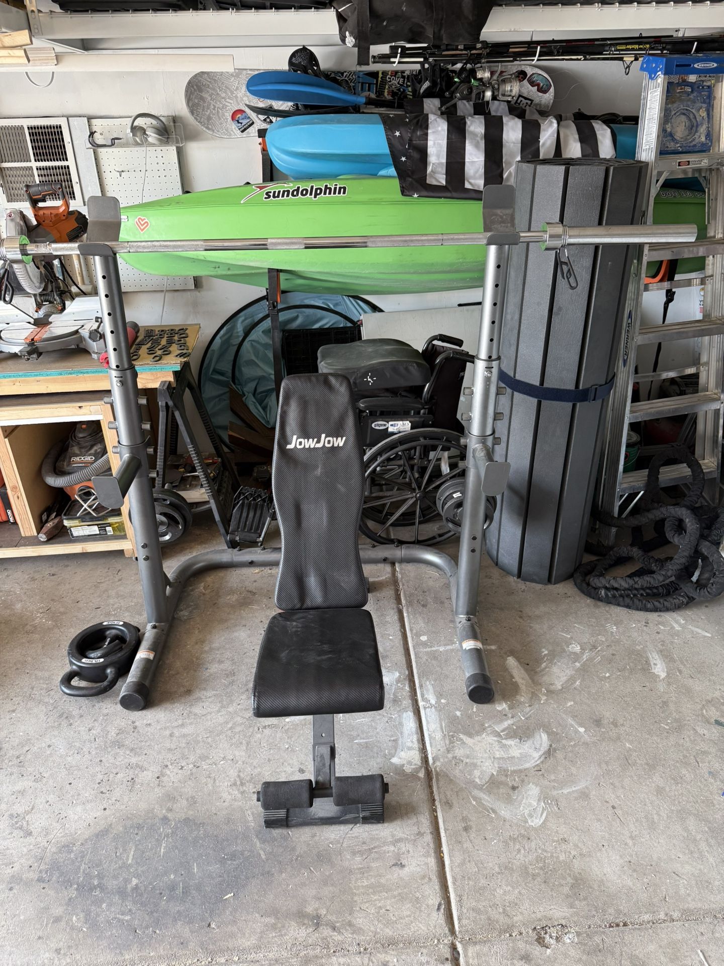 Weider Squat Rack/bench Press