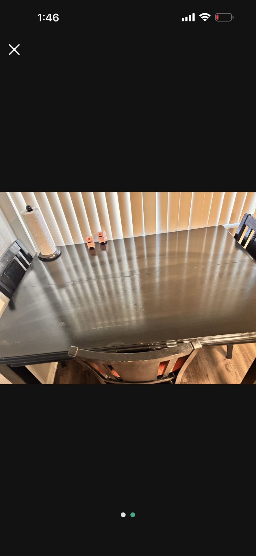 Rectangle Table 4 Chair