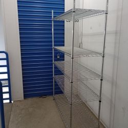 Metal Wire Rack 5 Adjustable Shelves $150
