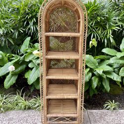 Stunning Rattan Shelf (delivery available)