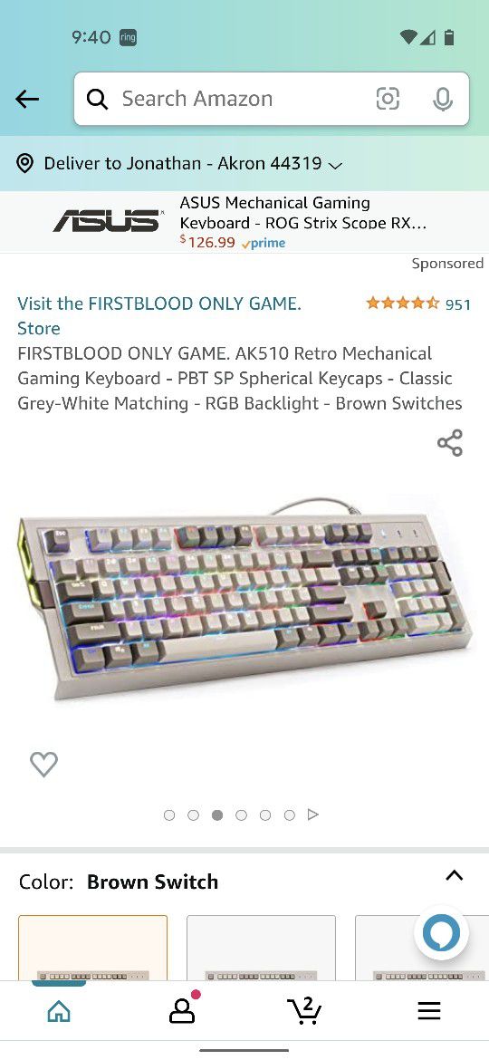 First blood Retro Keyboard 
