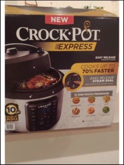 Crock-Pot 10-Qt. Express Crock Multi-Cooker with Easy Release