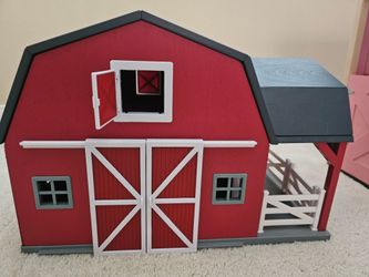 Terra by Battat – Wooden Animal Barn
