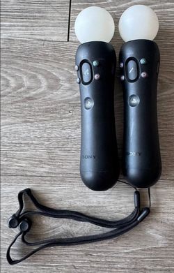 Sony PS Move Motion Controller Lot of 2 OEM PS3 PS4 PS VR Tested