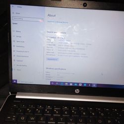 HP Laptop Windows 10 Works Great 