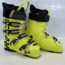 Rossignol Alltrack JR 80 Ski Boots Mondopoint 22–23.5 (278mm) Neon Yellow